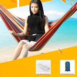 Colorful Striped Hammock NWT 31 x 80”